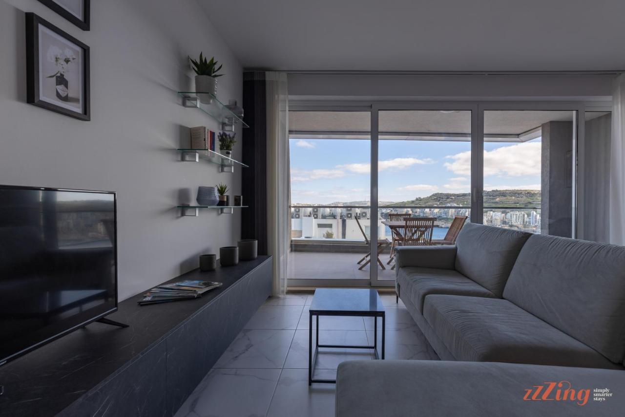 A Stunning Apartment With Spectacular Sea Views St. Paul's Bay Ngoại thất bức ảnh