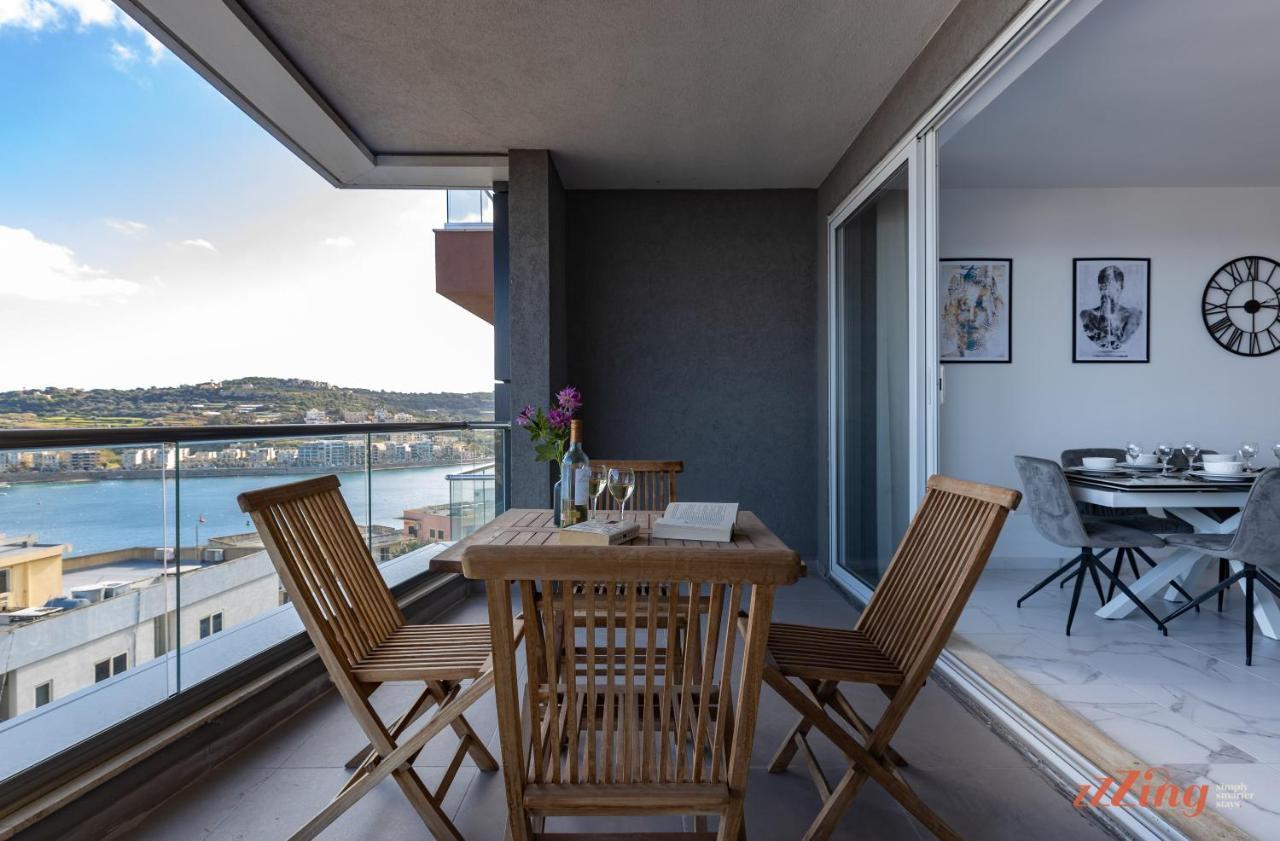 A Stunning Apartment With Spectacular Sea Views St. Paul's Bay Ngoại thất bức ảnh